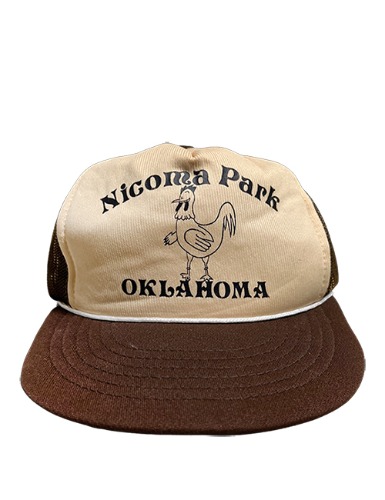 【80’s】 NICOMA PARK LOGO TRUCKER HAT