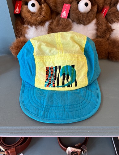 【80’s】 SURF EMBROIDERED TWO-TONE NYLON BALL CAP