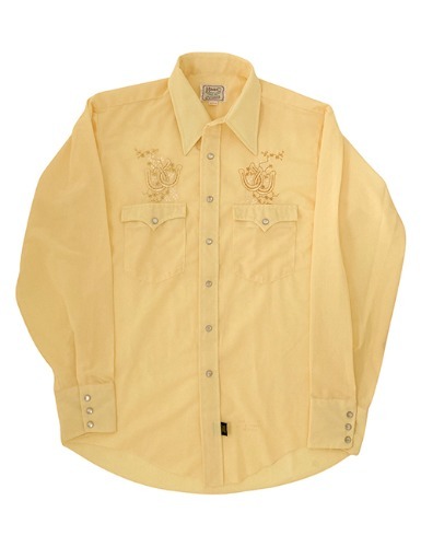 【70’s】 H BAR C EMBROIDERED WESTERN SHIRT