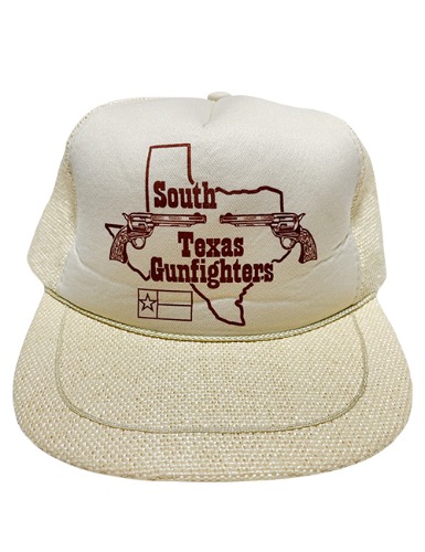 【80’s】 SOUTH TEXAS GUNFIGHTERS TRUCKER CAP