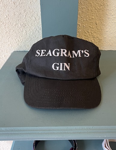 SEAGRAM&#039;S GIN EMB BALL CAP