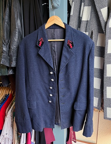 70&#039;s FRENCH ARMY WOOL JACKET