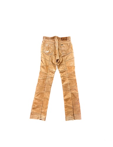 LEE RIDERS BOOTCUT LEATHER PANTS (28~31)